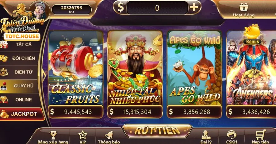 Cập nhật game mới 7clubs web